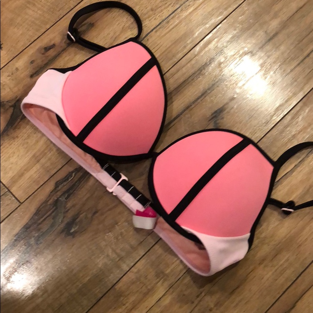 Victoria’s Secret colorblock swim top